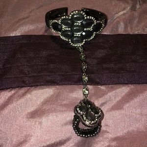 Ring chained bracelet